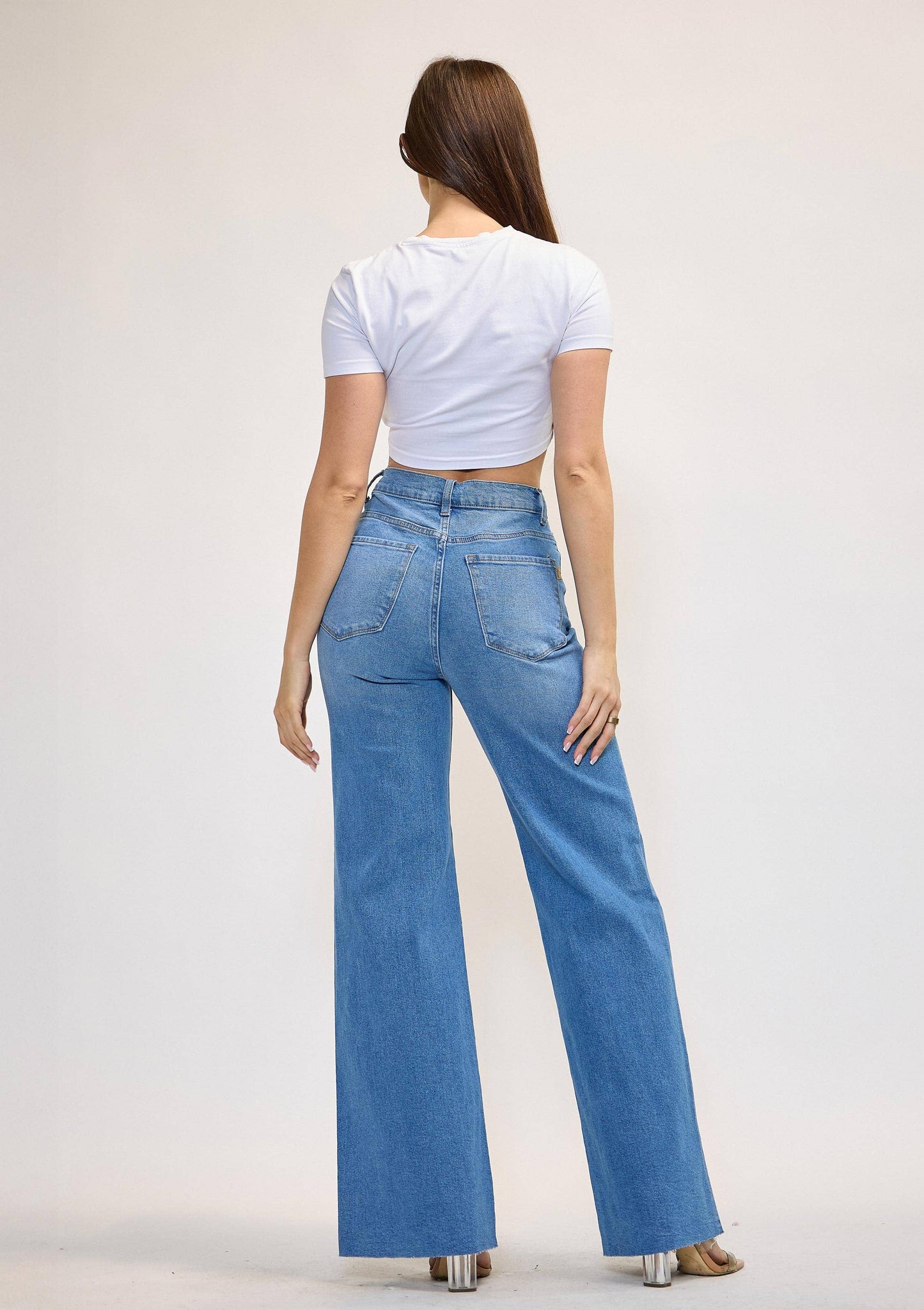 Wide-Leg Jeans