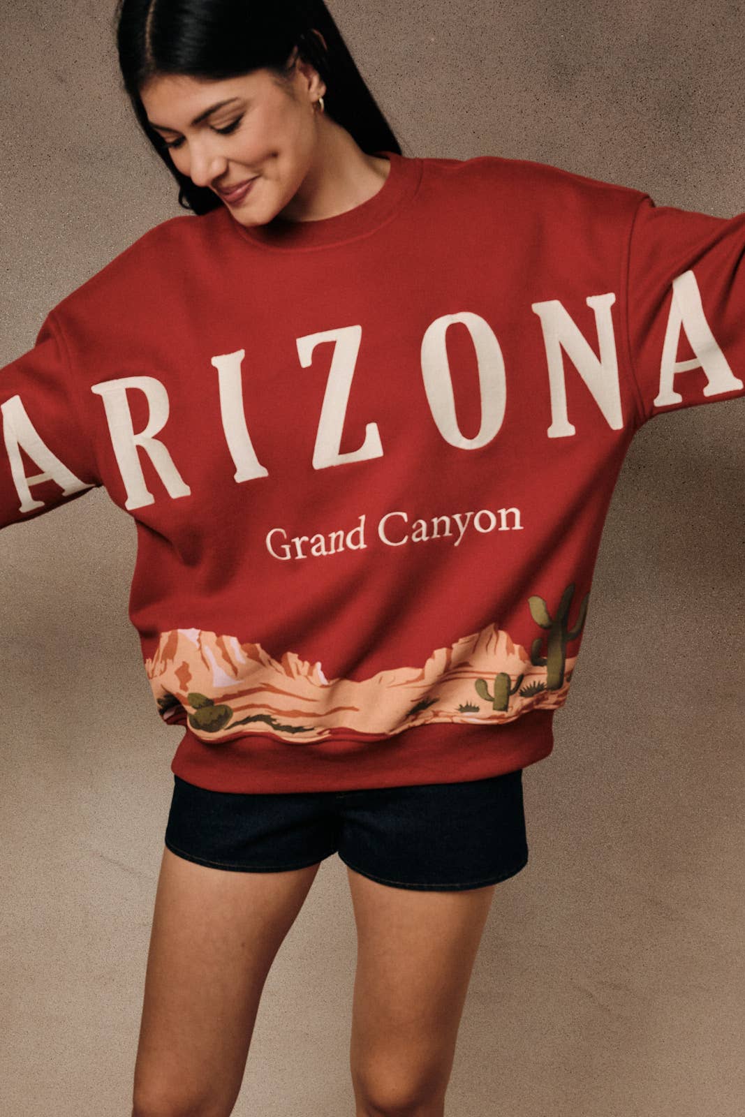 Arizona Grand Canyon Round Neck Sweatshirt