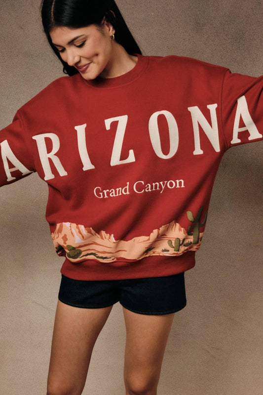 Arizona Grand Canyon Round Neck Sweatshirt