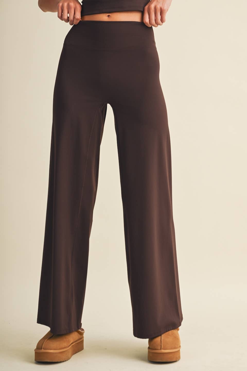 High Waist Wide Leg Pants