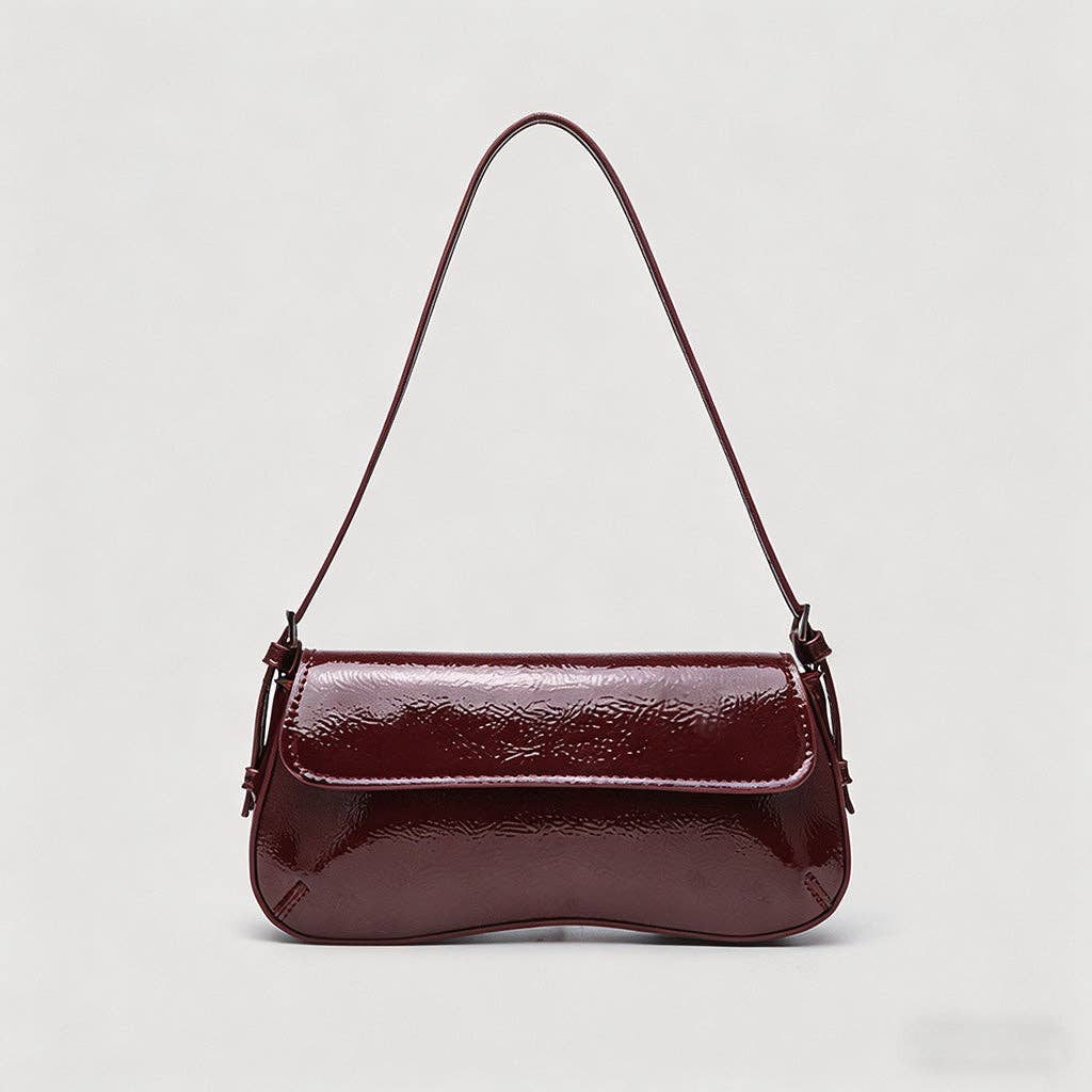 Patent Leather Shoulder Bag