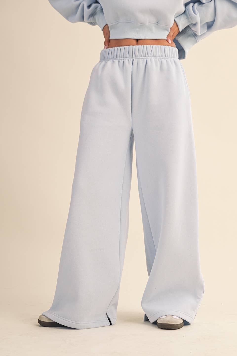Core Cozy Fleece Wide Leg Sweatpants