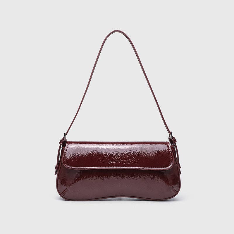 Patent Leather Shoulder Bag