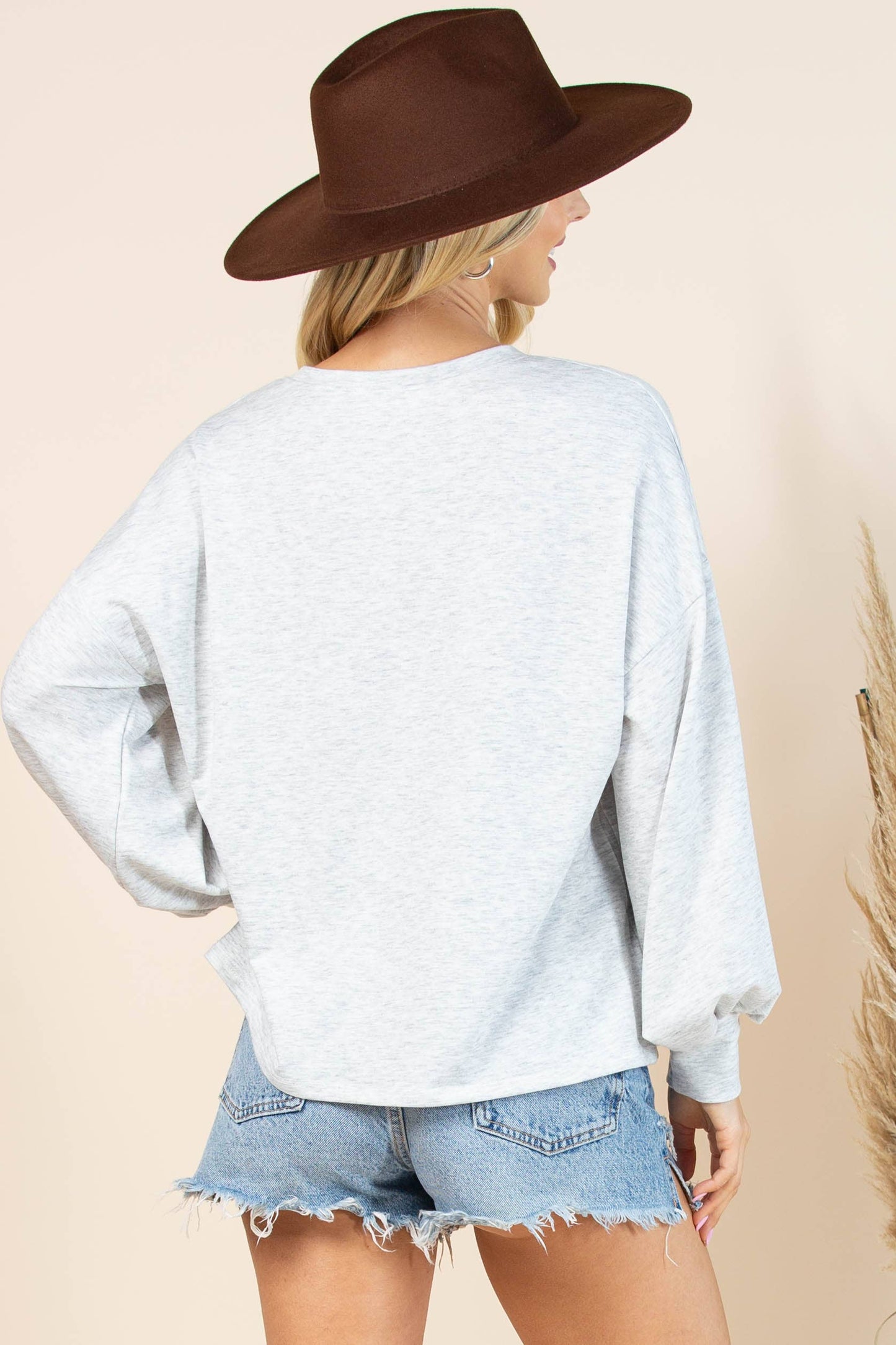 Spirit of the west graphic sweatshirt