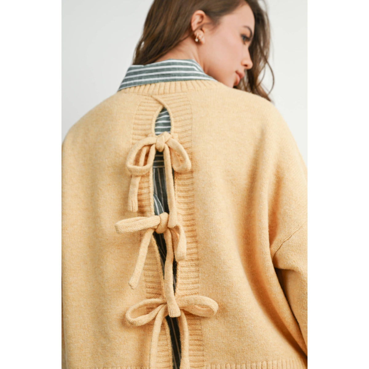 Tie-back Sweater