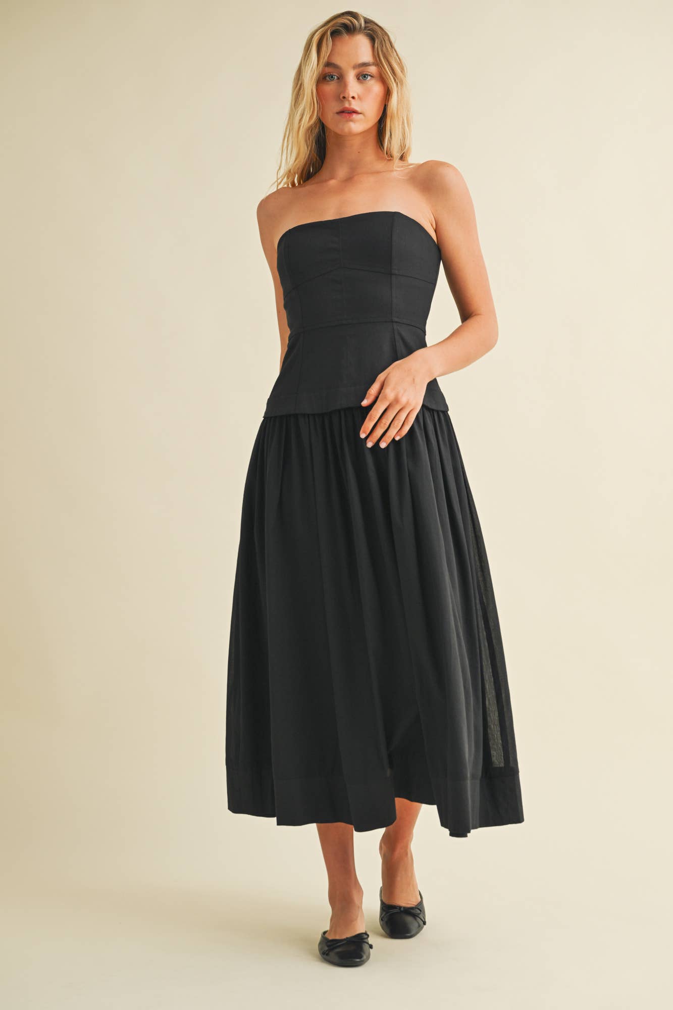 Corset Strapless Dress