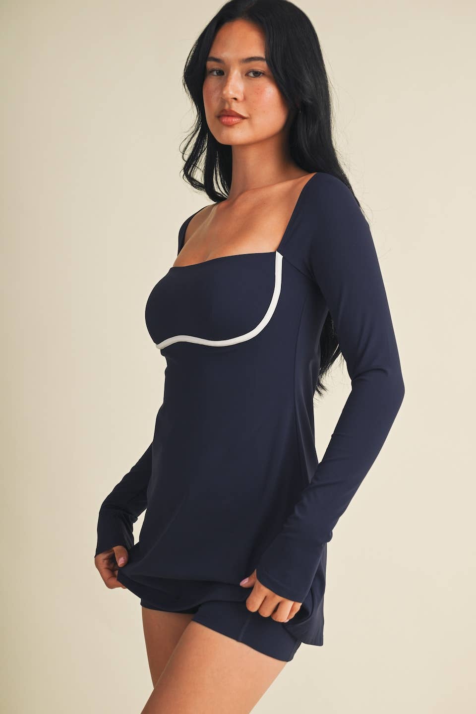 Long Sleeve Athletic Dress