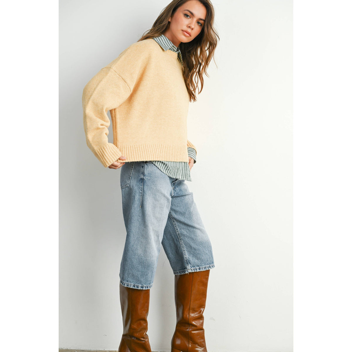 Tie-back Sweater
