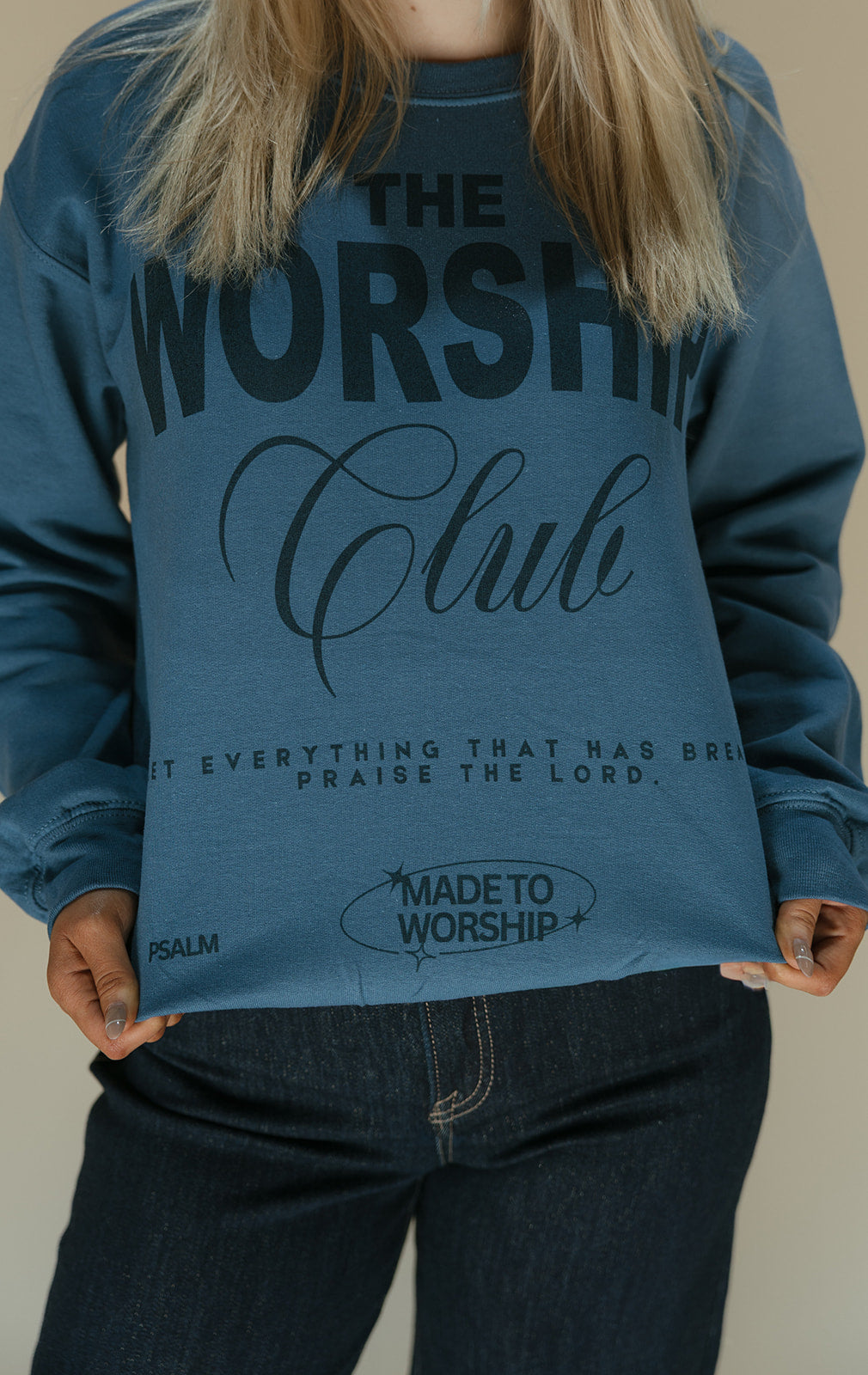 The Worship Club Graphic Sweatshirt
