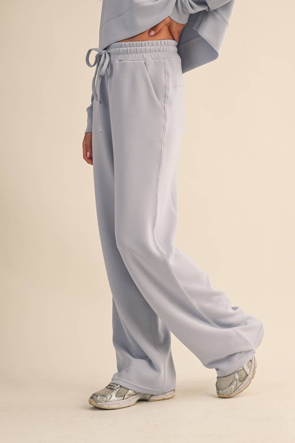 Super Soft Air Scuba Wide Leg Pants