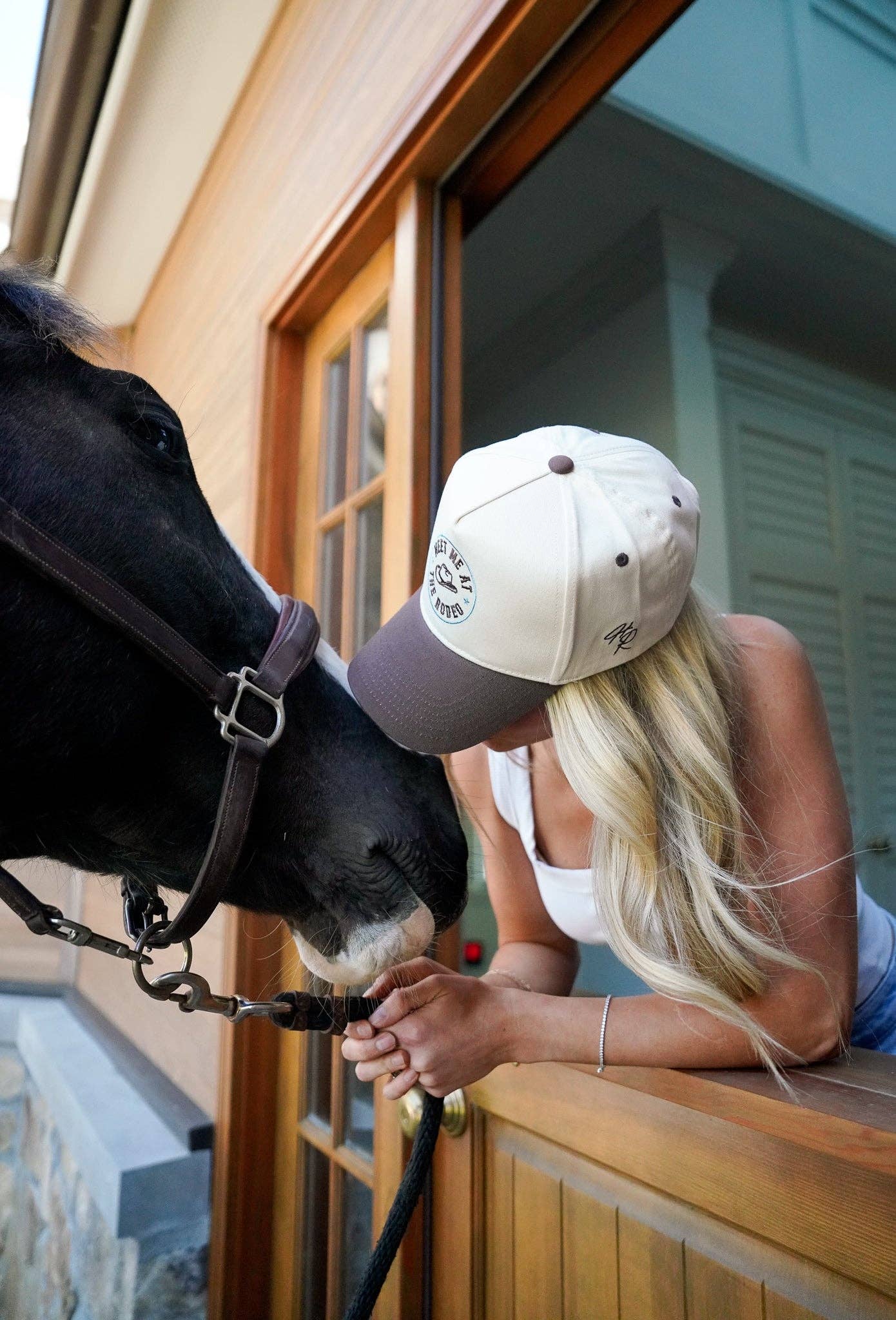 Meet me at the Rodeo - Brown Vintage Trucker Hat