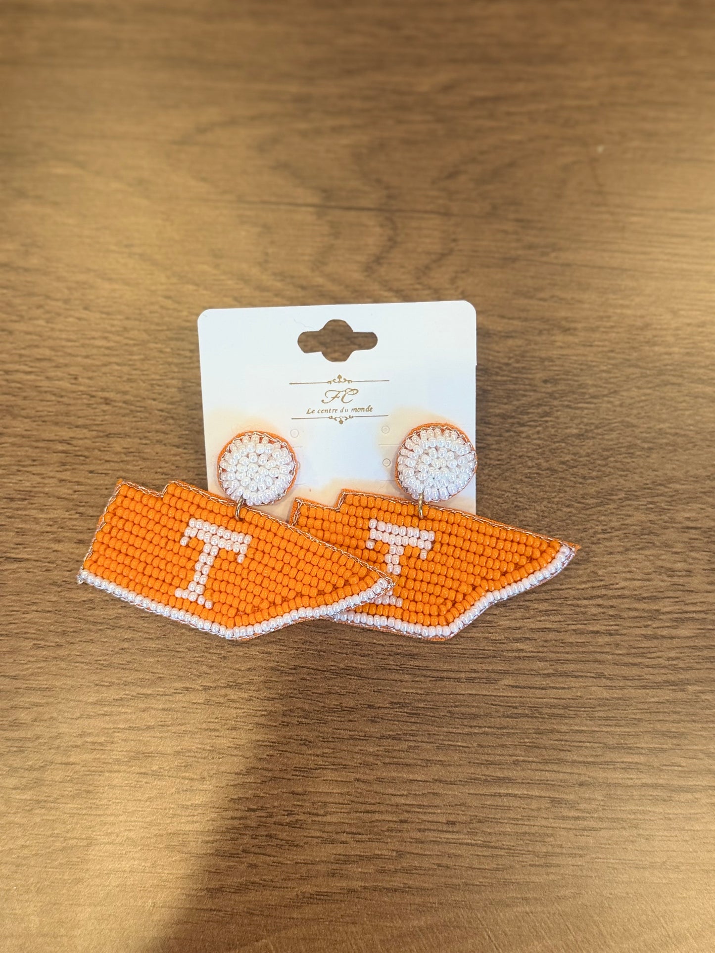 Tennessee | State T Earrings