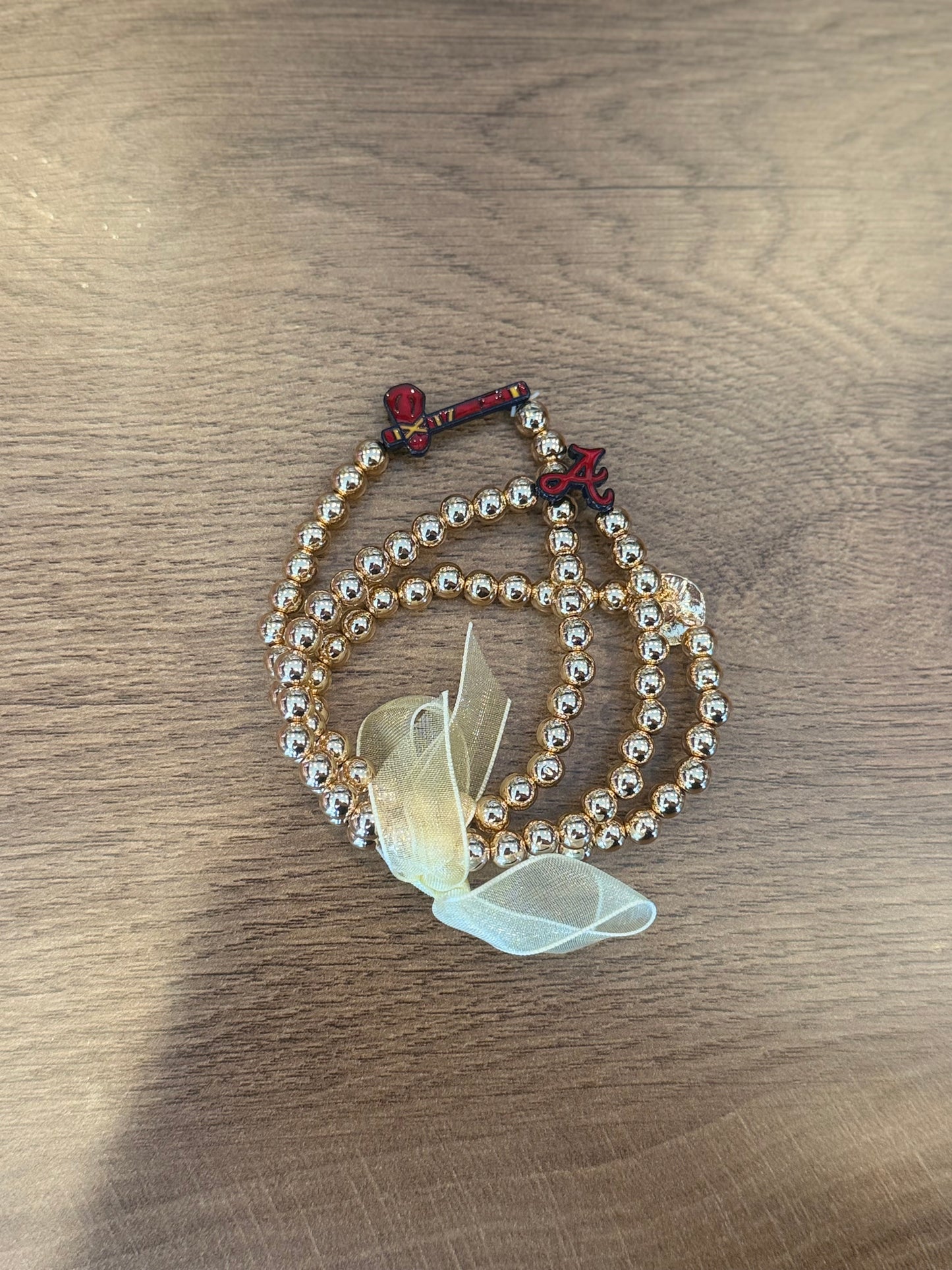 Atlanta Braves Bracelet Set