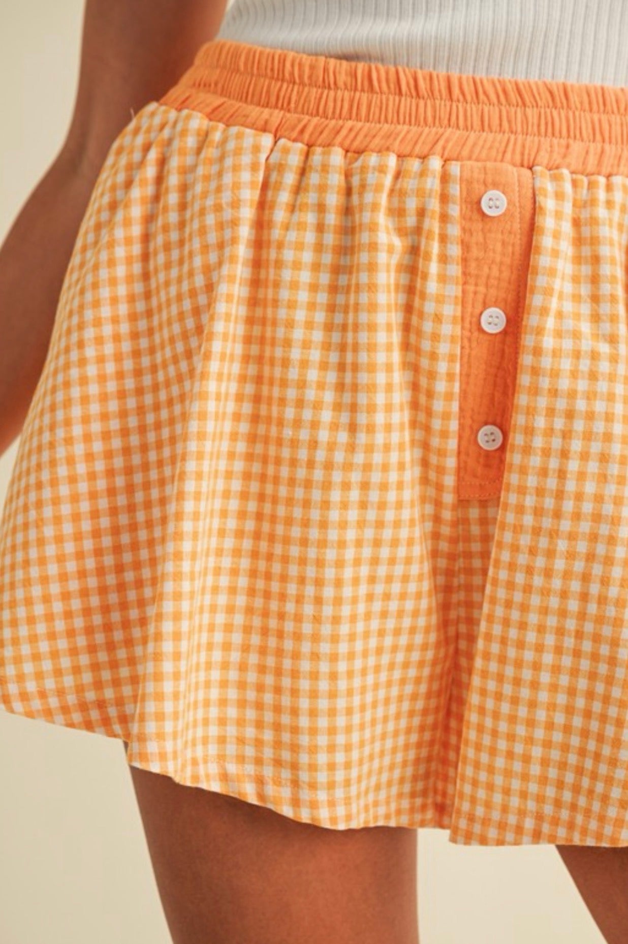 Game Day | Multi- Team Gingham Game Day Shorts