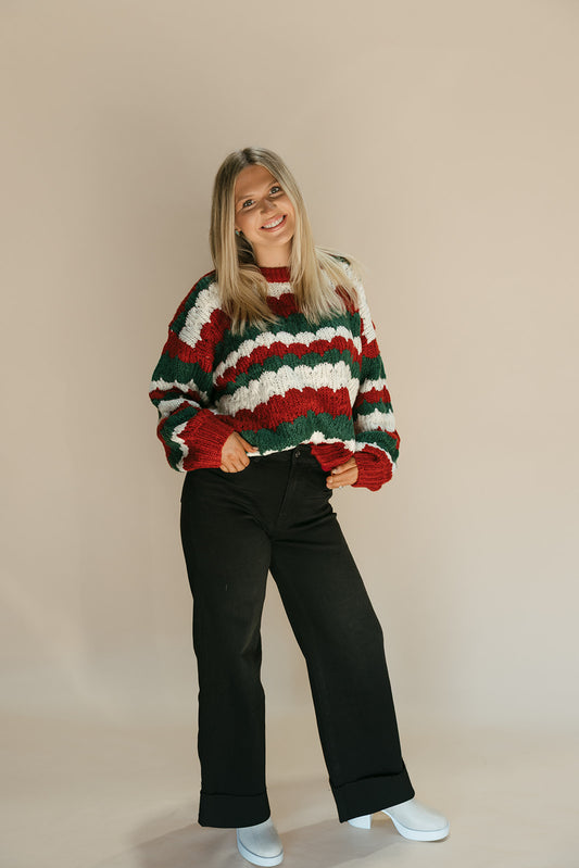 Christmas morning sweater