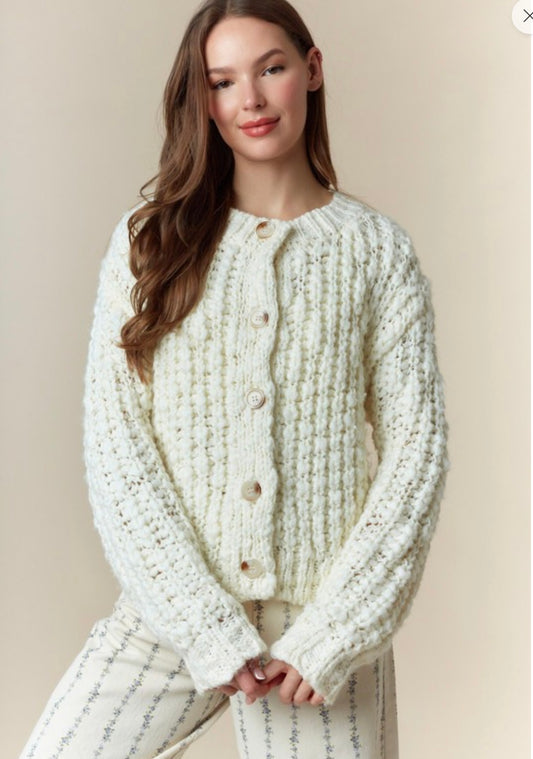 Front Button Down Cardigan