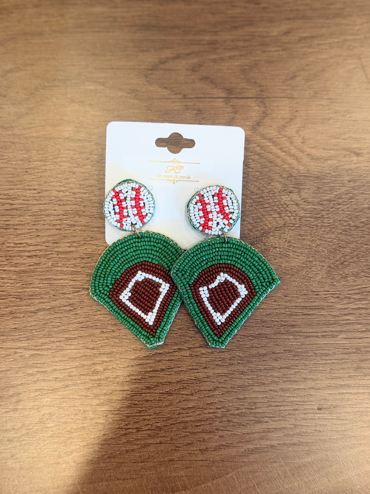 Home Run Earrings