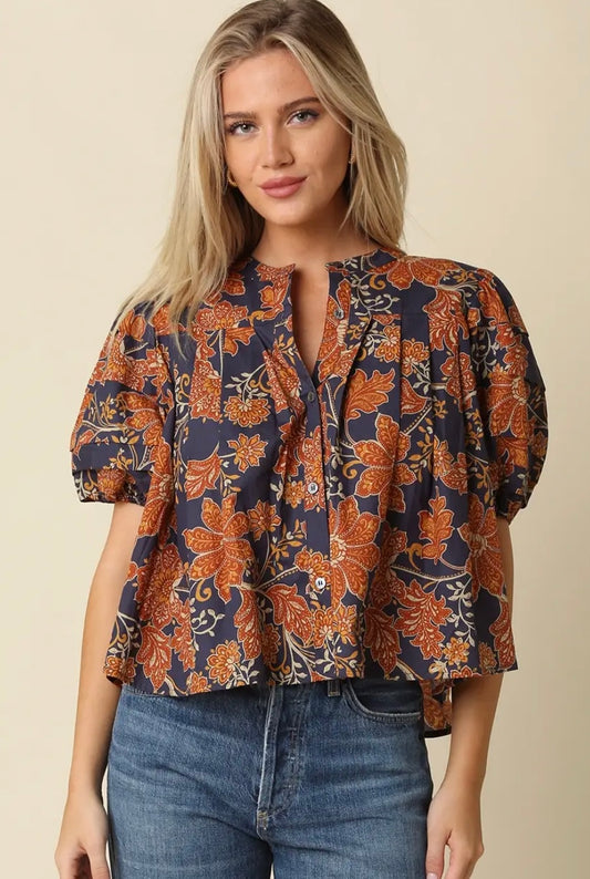 Fall Leaf Blouse