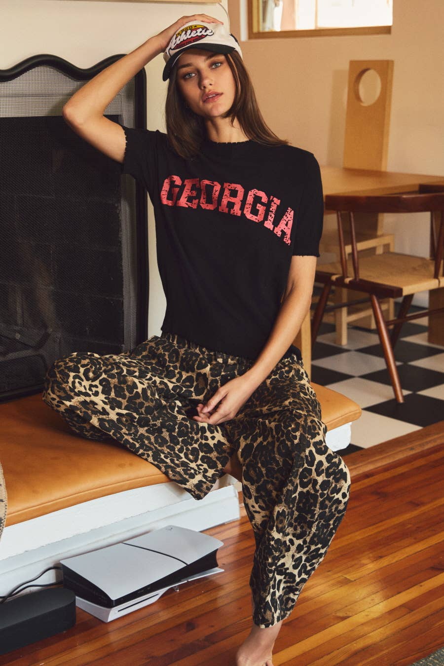 Georgia | Plus Game Day Sweater Knit Top