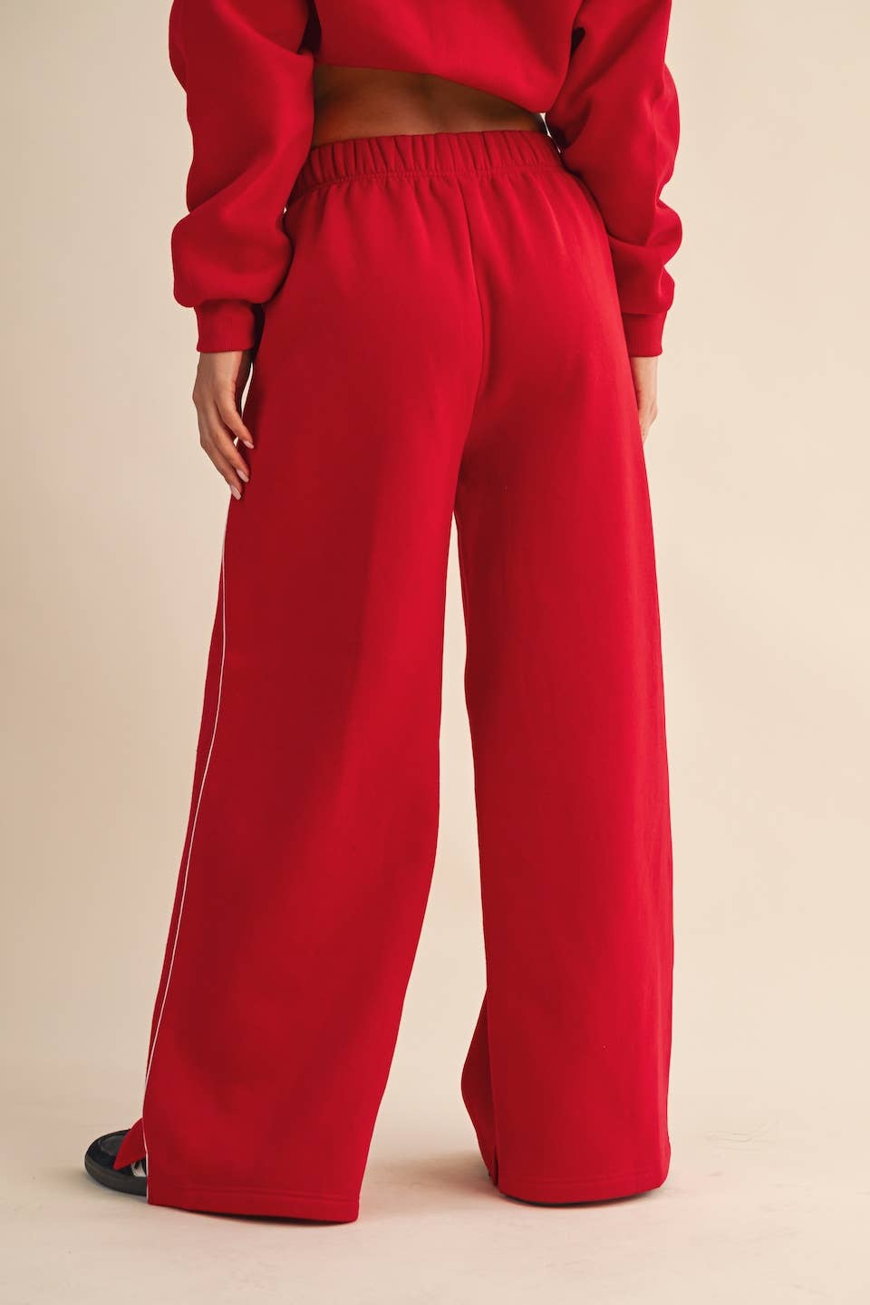 Core Cozy Fleece Wide Leg Sweatpants
