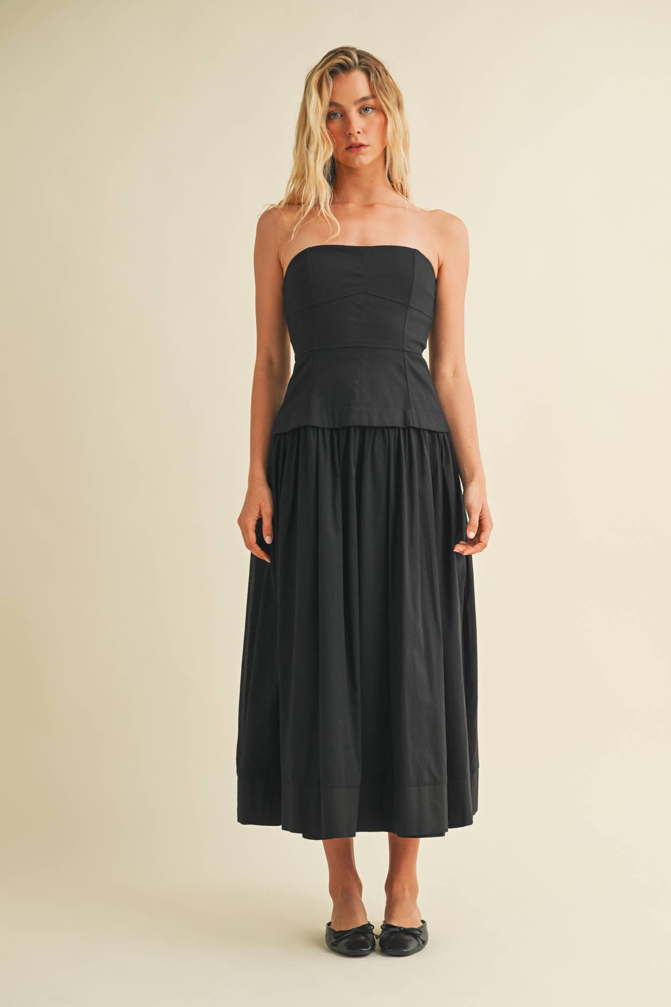Corset Strapless Dress