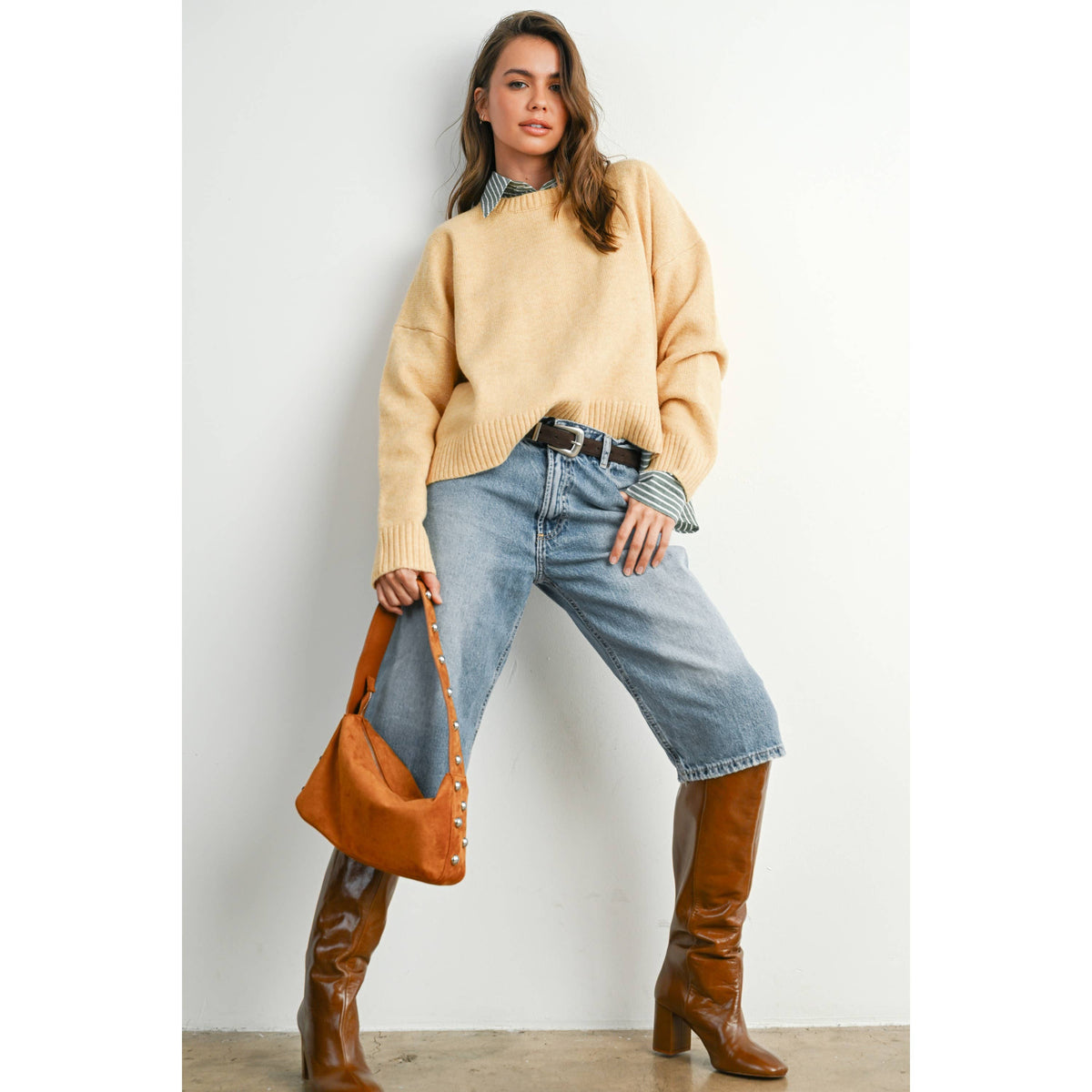 Tie-back Sweater