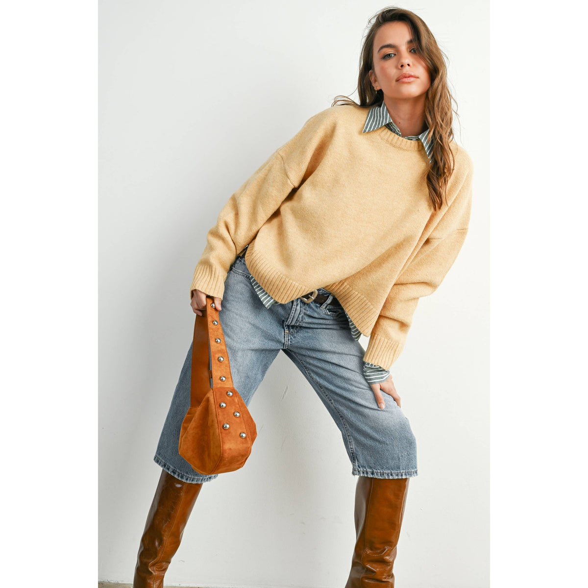 Tie-back Sweater