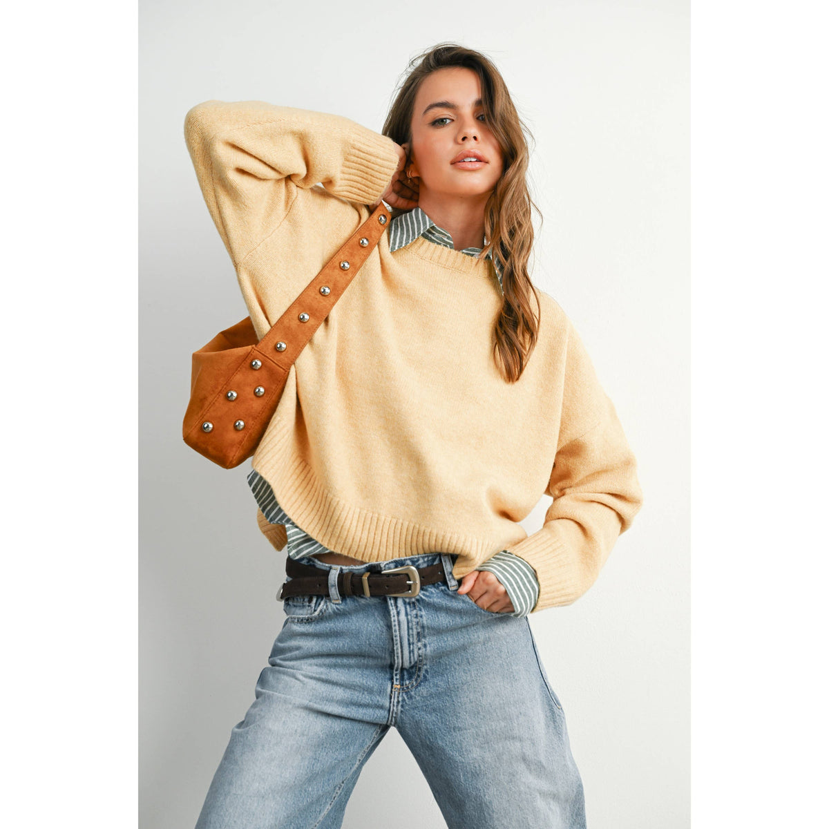 Tie-back Sweater
