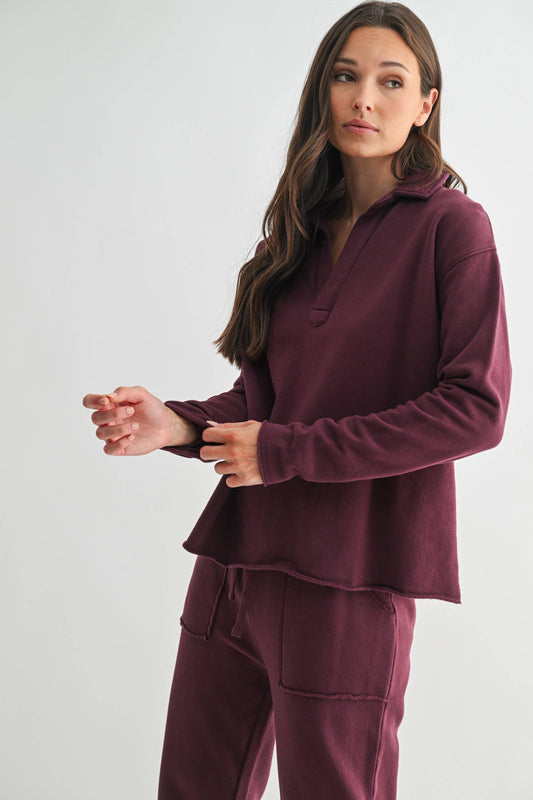 Malibu Vintage Henley Tee