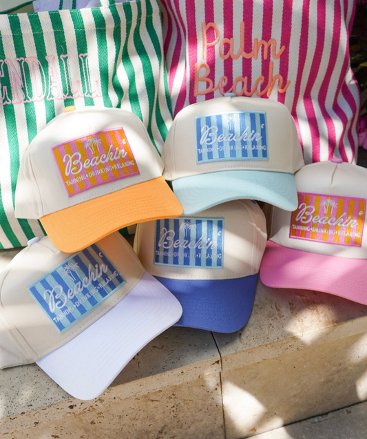 Beachin' - Vintage Trucker Hat