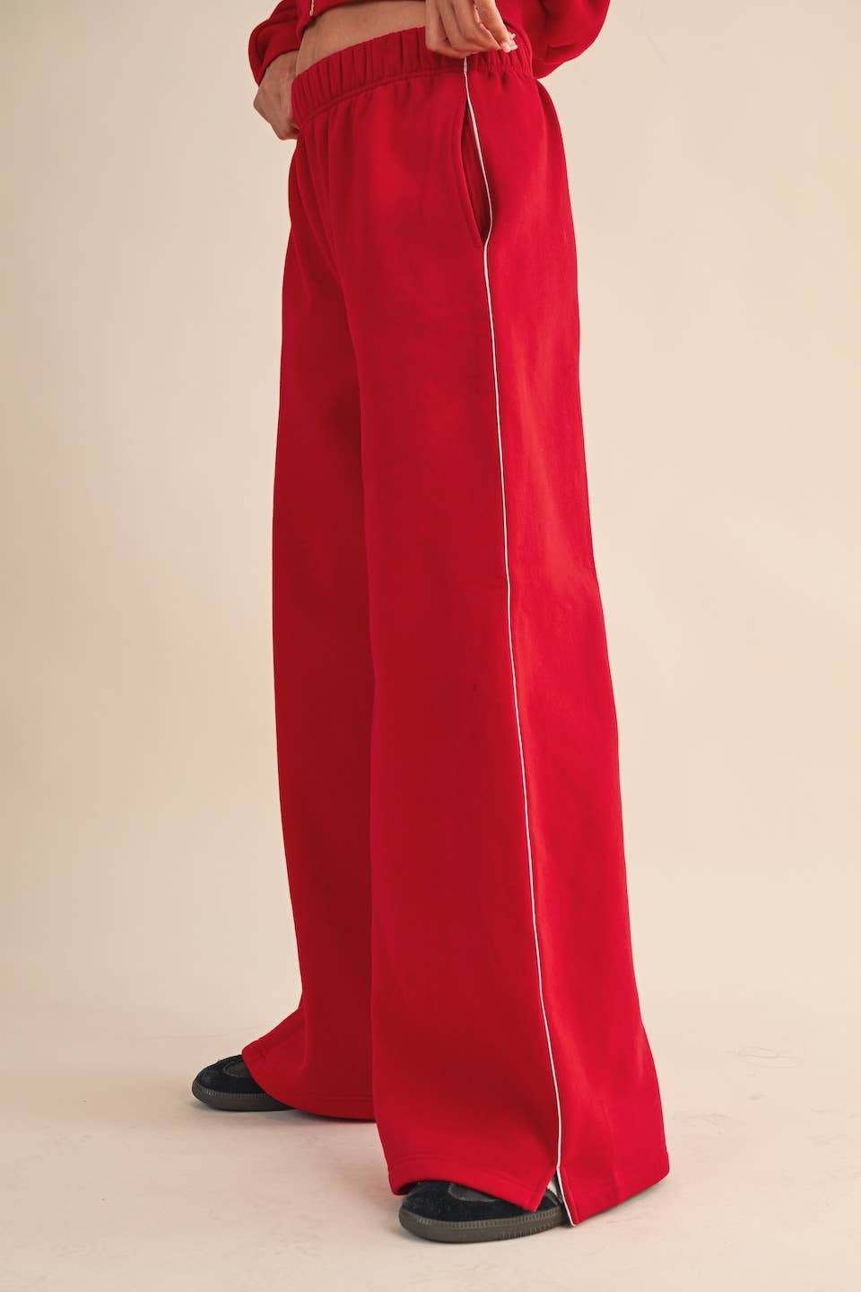 Core Cozy Fleece Wide Leg Sweatpants