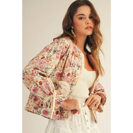 Heart Ruffled Jacket