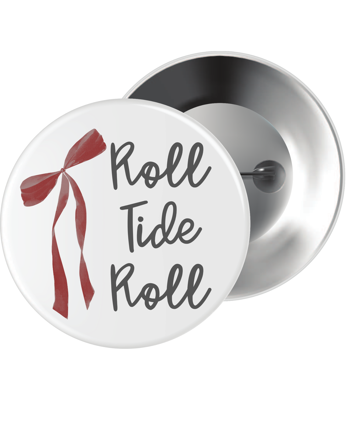 Alabama | Roll Tide Roll Button Pin