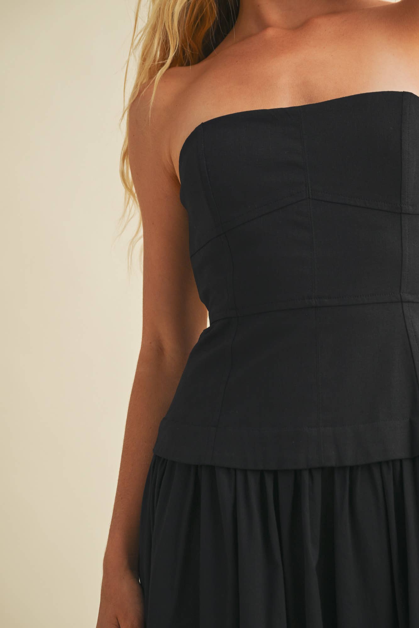 Corset Strapless Dress
