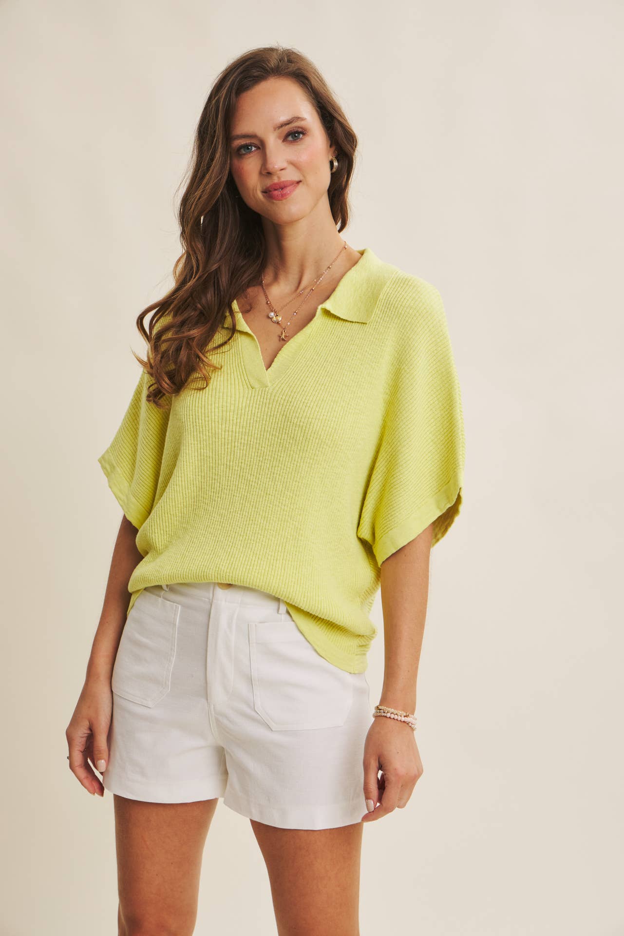 Morning Market Dolman Slvs Knit Top