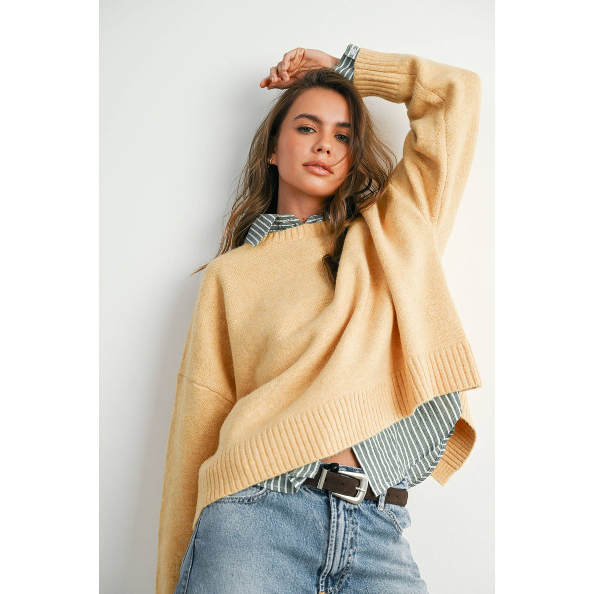 Tie-back Sweater
