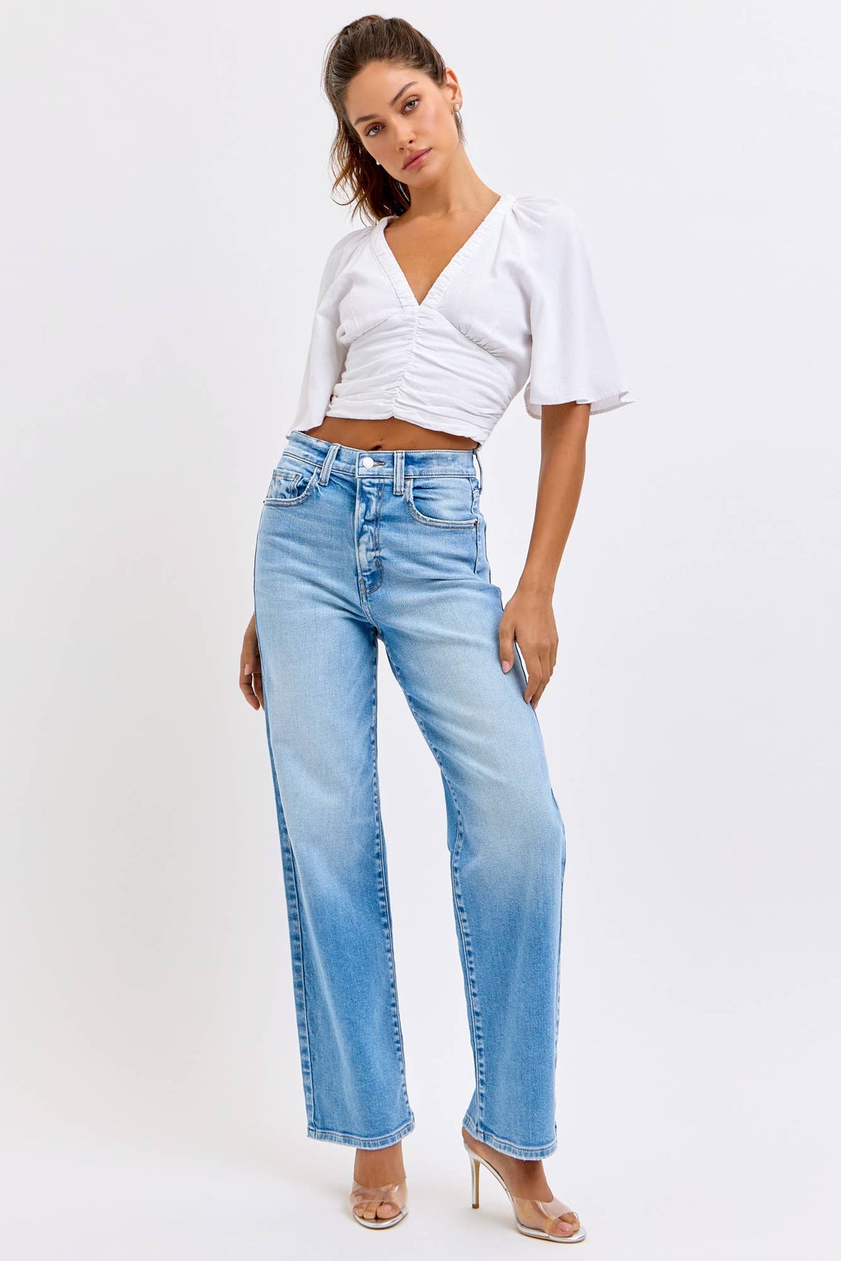 Super High Rise Dad Jeans