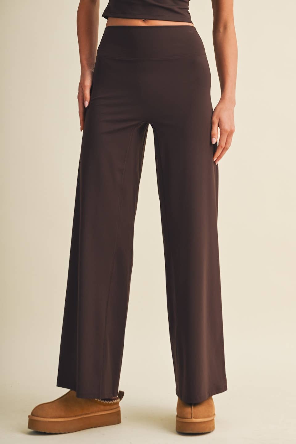 High Waist Wide Leg Pants