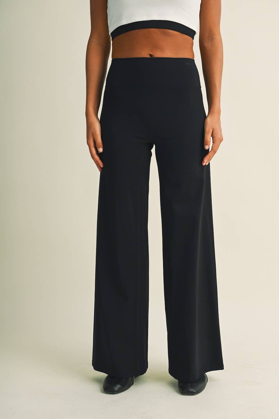 High Waist Wide Leg Pants