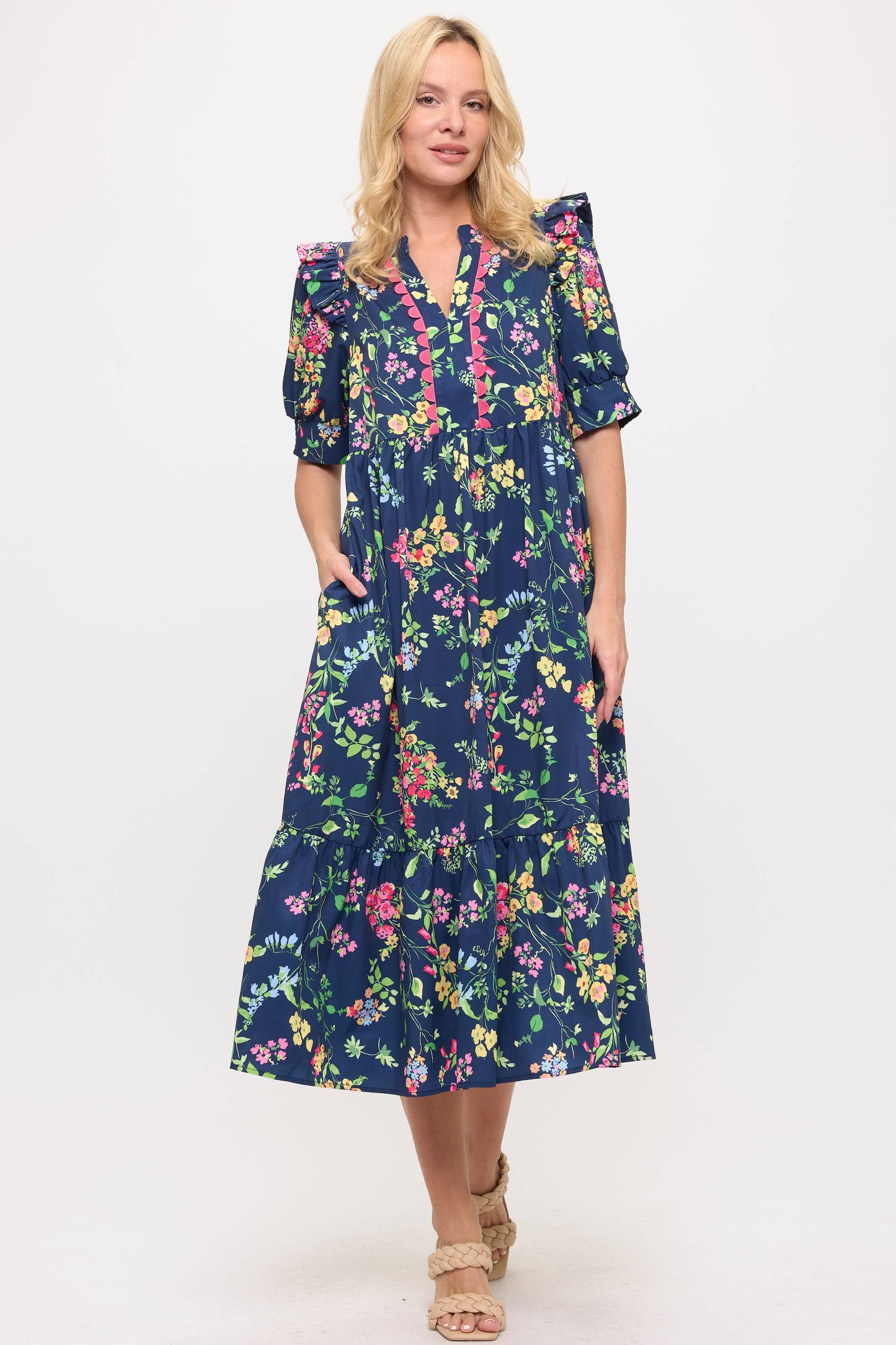 Floral Midi Dress