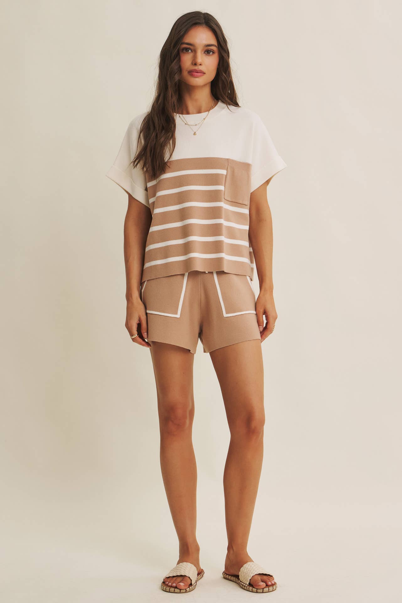 Buttery Soft Viscose Blend Effortless Everyday Lounge Shorts