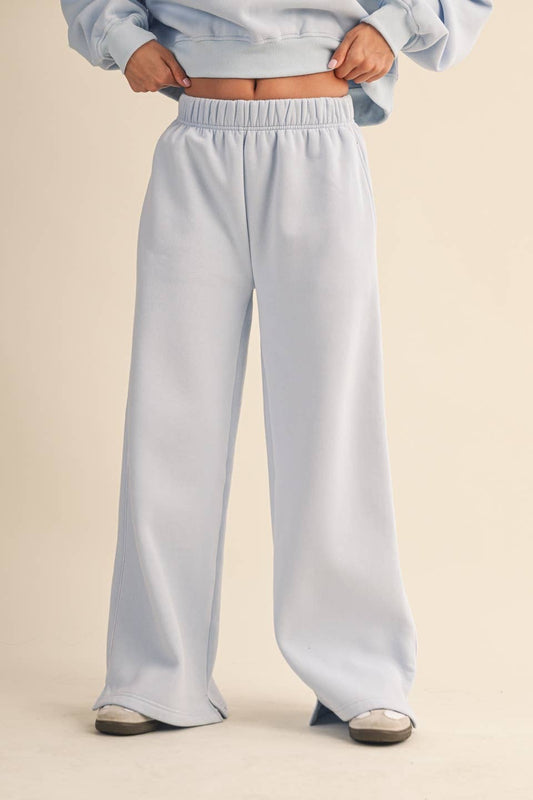 Core Cozy Fleece Wide Leg Sweatpants