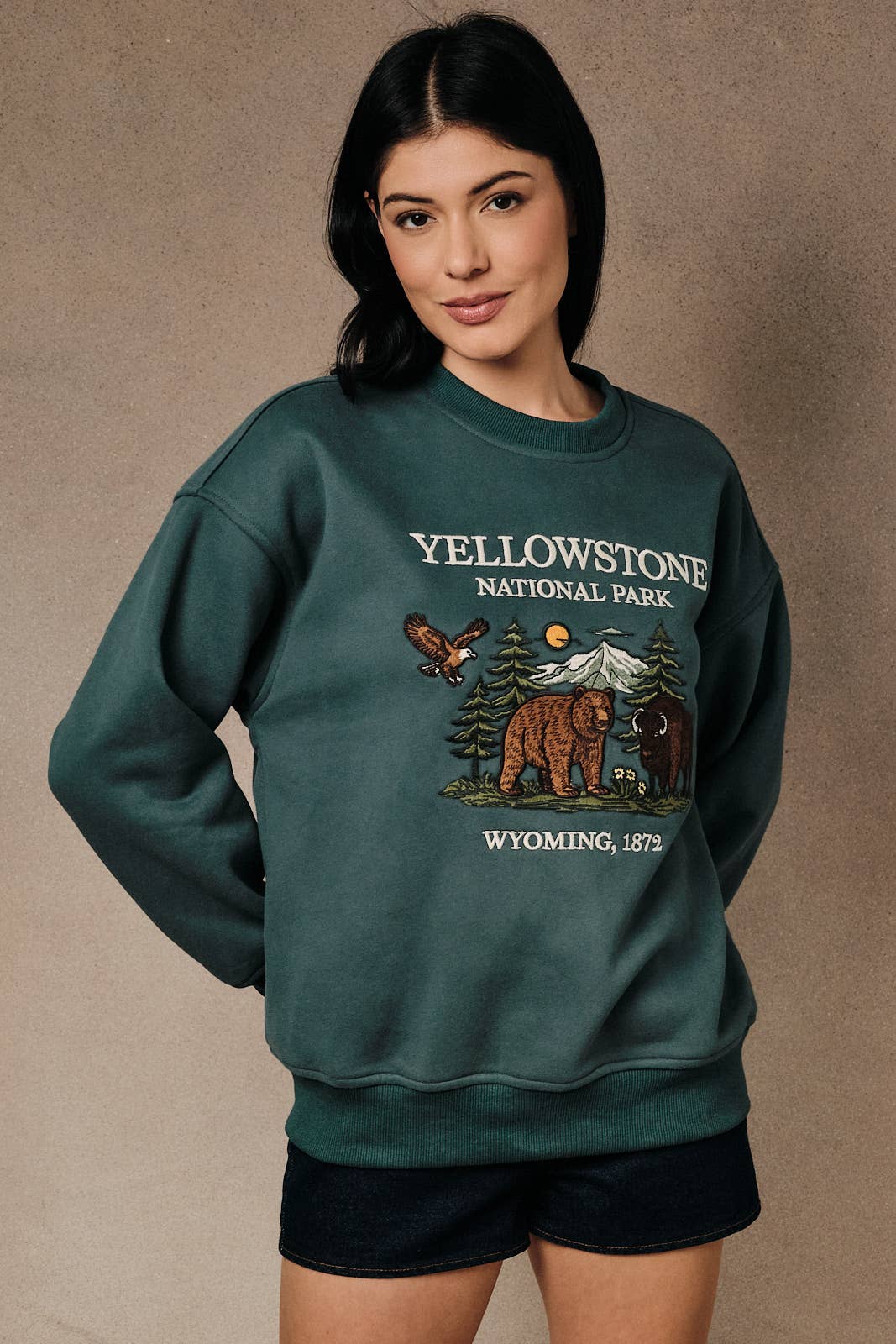Yellowstone Round Neck Sweatshirt