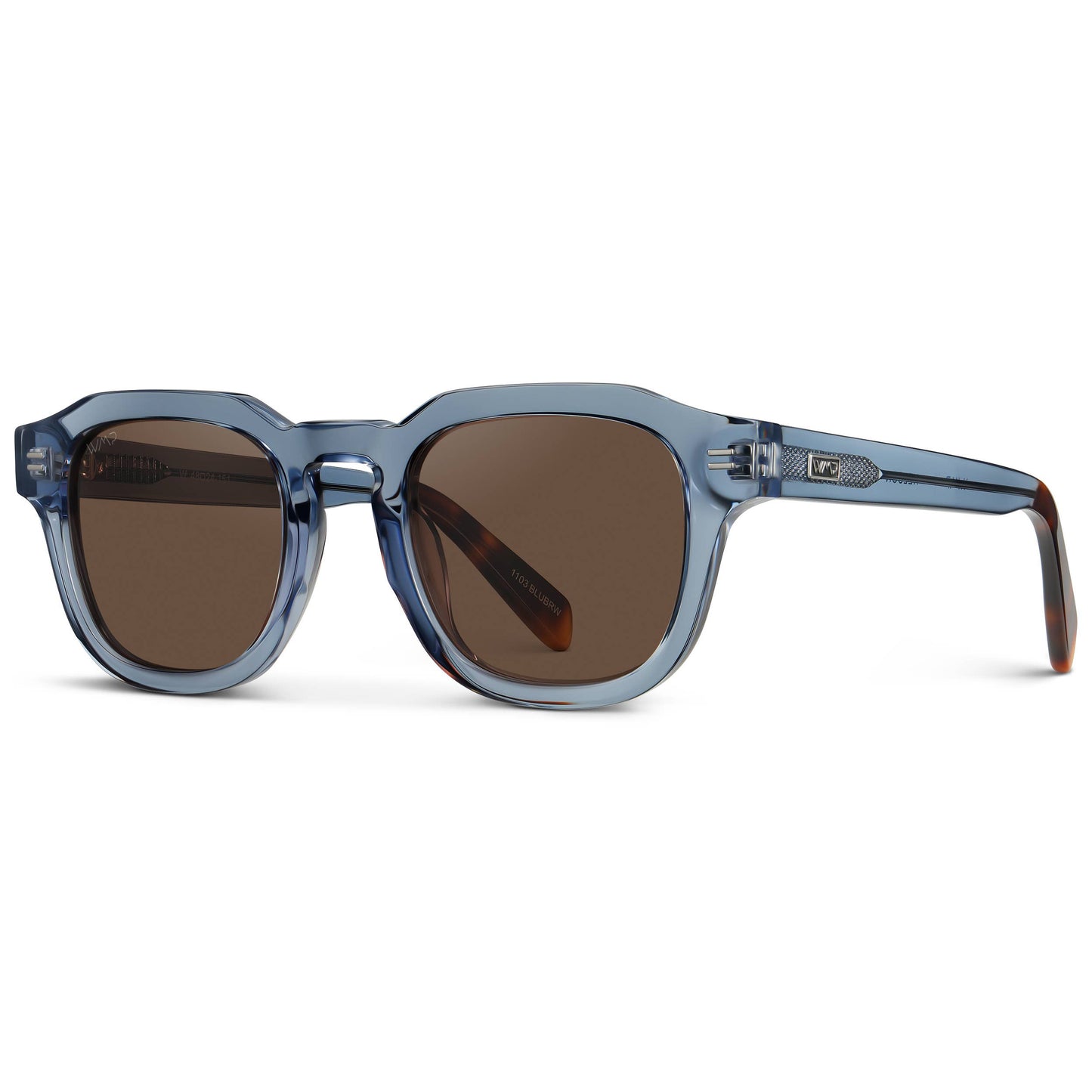 Nelson - Men’s Retro-Inspired Square Polarized Sunglasses