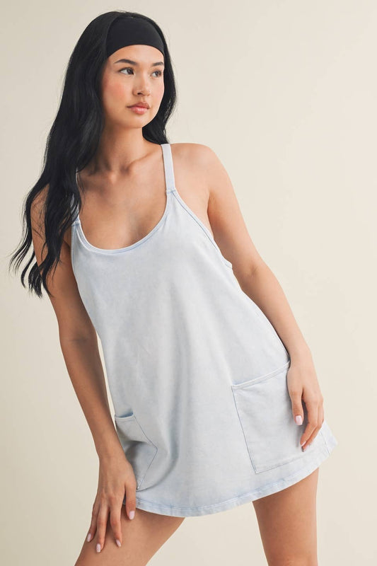 Mineral Wash Play Dress