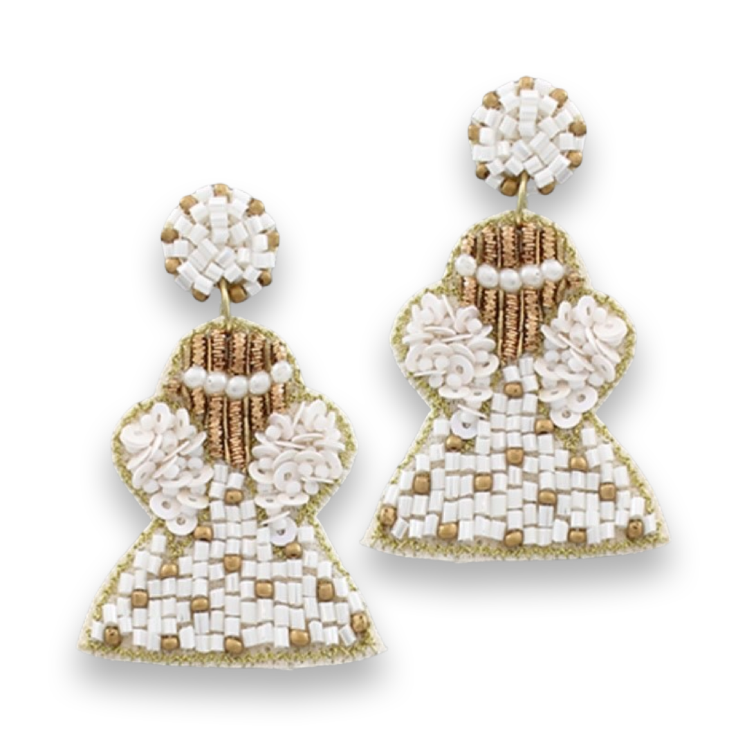 Christmas Angel Earrings