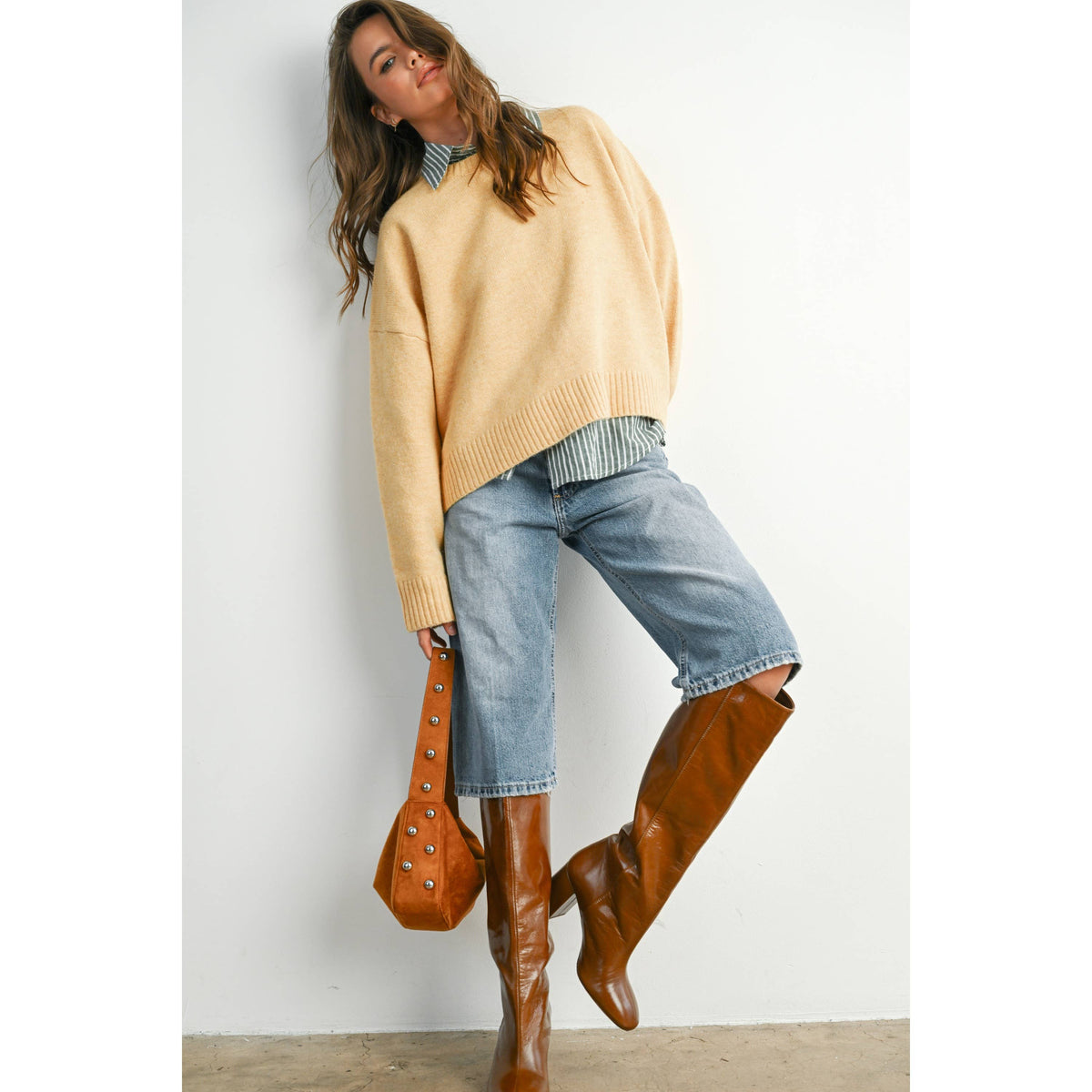 Tie-back Sweater