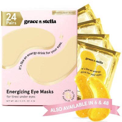 Grace & Stella Energizing Under Eye Mask Gold