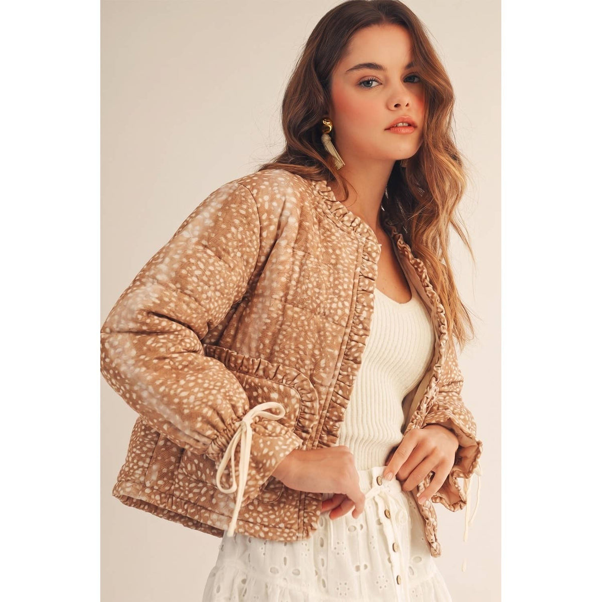 Heart Ruffled Jacket