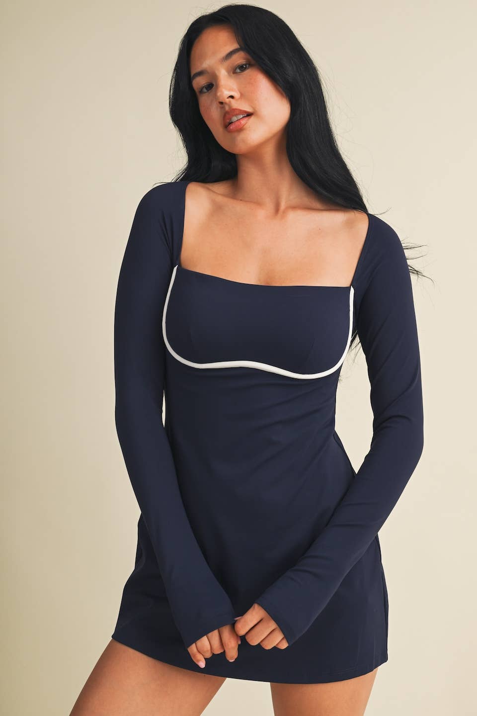Long Sleeve Athletic Dress
